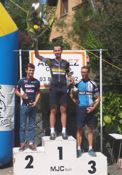 Antoine vainqueur du GP de la MJC à Buhl en Pass' Cyclisme!