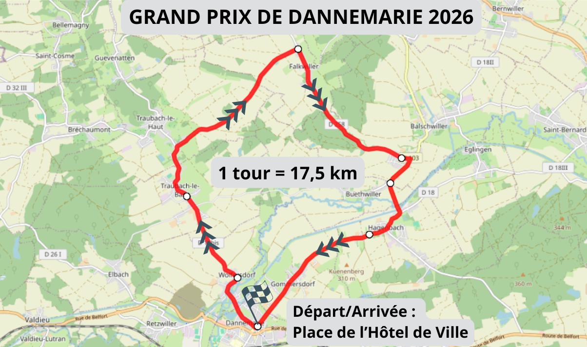 Parcours GP de Dannemarie